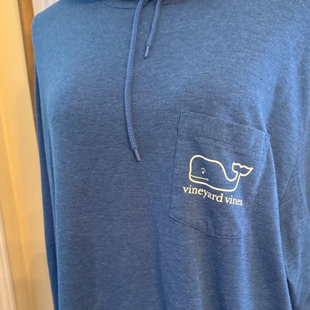 Unisex Vineyard Vines Blue Hoodie - Picture 2 of 9
